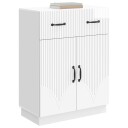  Serviesskap Høgglans hvit 66 x 34,5 x 87 cm Konstruert tre