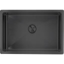 Lavabo Low servant, 49x34 cm, sort