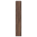  Skoskap brun eik 80x21x125,5 cm konstruert tre 8721012381667