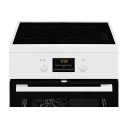 Electrolux LKI561401W Induksjonskomfyr med SteamBake og Innebygd Termometer