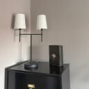 Aneta Lighting   Bordlampe Verbier   Svart
