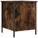  Oppbevaringsbenk røkt eik 40x42,5x50 cm konstruert tre 8721012340619