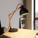 Lamkur Bordlampe Skansen justerbar svart