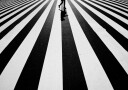 Walking on Stripes Plakat / 30x40