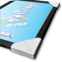 Minecraft Innrammet Bilde 30 x 40 cm Crafting