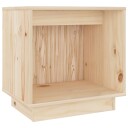 vidaXL Nattbord 2 stk 40x30x40 heltre furu