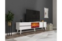 Vania TV-benk 150 cm - Sølv