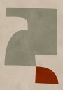 Expressive conceptual forms 3 Poster Plakat / 30x40cm