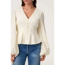 Adoore Dame Bluser & Skjorter Gul 2XL,