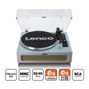 Lenco LS-440 Bluetooth Automatisk Platespiller Blå