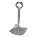Plateanker 10 kg galvanisert stål
