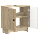 vidaXL Baderomsvaskeskap EDE Sonoma eik 59,5 x 31,5 x 59 cm