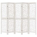  Romdeler 5 paneler hvit heltre keisertre 8721012074378