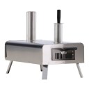 Digos Pizzaovn Sølv Pellets med Gassregulator - 50 cm