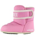 Moon Boot Vintersko - Barneseng Strap Nylon - Tannkjøtt - Moon Boot - 19/20 - Vinterstøvler - Rosa - 19-20