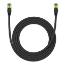 Braided Ethernet cat.8 RJ45 40Gbps 2m (black)