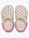 Crocs Crocband Chevron Band Tøfler Frappé/Quiet Rose 33 34