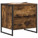  Nattbord med skuff Røyk Eik 50 x 39.5 x 50 cm Konstruert tre