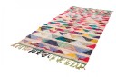 Marokkansk Boucherouite teppe 145 x 330 cm Størrelse: 145 x 330 cm