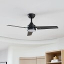 Lindby LED-takvifte Aerallo, svart, CCT, stillegående