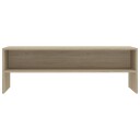 vidaXL TV-benk sonoma eik 120x40x40 cm sponplate