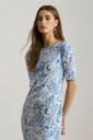 Lauren Ralph Lauren   Kjole Refined Str 1x1 Rib knt dresses   Hvit