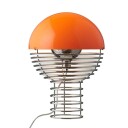 Verpan Wire Bordlampe Ø30 Krom/ Oransje