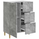  Serviesskap Betonggrå 66 x 34,5 x 90 cm Konstruert tre