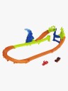 Hot Wheels Stunt Tracks Jump Circuit Speedway With 1:64 Scale Die-Cast Toy Car 180-Degree Curve Multi/patterned ONE SIZE