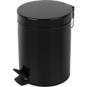 Spirella pedalbøtte Sydney svart 3 l black
