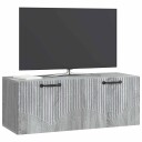  Vegghengt TV skap Grå sonoma 78,5 x 31 x 30 cm Konstruert tre