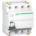 Schneider Electric Acti 9 iID Jordfeilbryter A, 4-polet 63 A, 500 mA, Stikkontakter & kabler