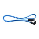 Eletra SATA M M90 40CM kabel Flat blå
