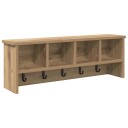  Vegghengt kleshenger artisan eik 75 x 16 x 26 cm Konstruert tre