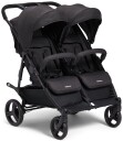 Beemoo Twin Shopper Søsken&  Tvillingvogn Black Mélange