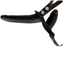 You2Toys Justerbar Dobbel Strap-on 15 cm     - Svart