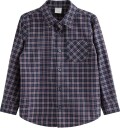 Lindex Checked Shirt   NAVY   122