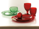 Villeroy & Boch Boston Vannglass Rød 33 cl