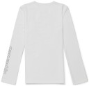 Hyperfied Jersey Logo Long Sleeve Top Snow White 110-116