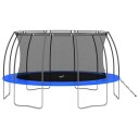 vidaXL Trampolinesett rund 488x90 cm 150 kg