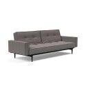 Sovesofa Splitback med Armlener & Sort Styletto ben B 2013493