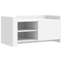  Salongbord hvit 100x50x50 cm konstruert tre 848360
