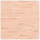  Bordplate 80x80x2,5 cm firkantet heltre bøketre 355958