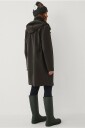 Áhkká   Regnjakke Rain Waist Stretch Parka   Brun