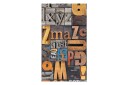 Fototapet Verbal Puzzle 50x1000 - Artgeist sp. z o. o.