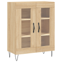  Skjenk sonoma eik 69,5x34x90 cm konstruert tre