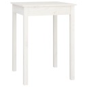  Sidebord hvit 55x55x75 cm heltre furu 8720287188582