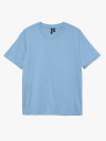 Vero Moda Paulina Short Sleeve T-Shirt Blå XS