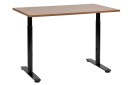 Banner Skrivebord 72x120 cMørkt tre/Svart