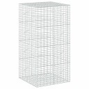 vidaXL Gabion med 3,5 mm tråd og 5x10 cm mesh 100x100x200 cm